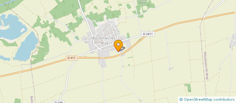 localisation de l'entreprise MONSIEUR FRANCOIS GUIZOUARN  BAZOCHES-LES-BRAY