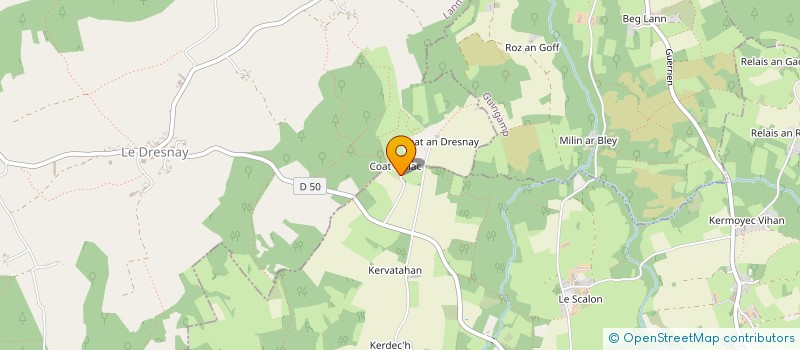 localisation de l'entreprise MONSIEUR FRANCOIS GUIZOUARN à PLOUGONVER