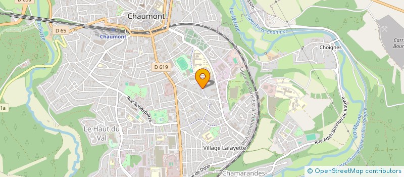 localisation de l'entreprise MONSIEUR FRANCOIS GUY à CHAUMONT