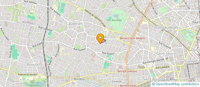 localisation de l'entreprise MONSIEUR FRANCOIS GUYADER  BORDEAUX