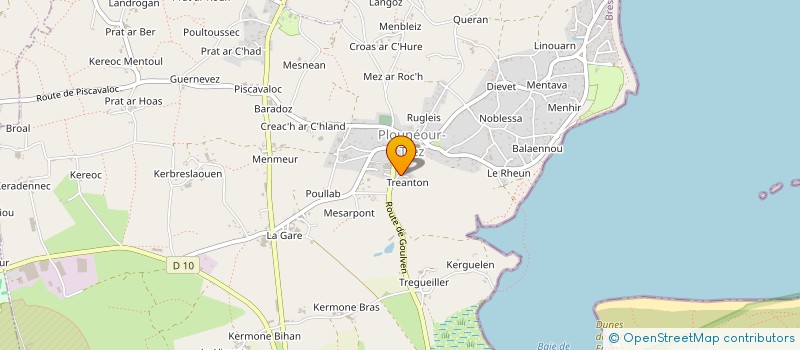 localisation de l'entreprise MONSIEUR FRANCOIS HABASQUE à KERLOUAN