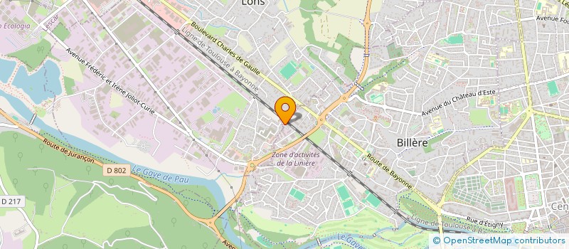 localisation de l'entreprise MONSIEUR FRANCOIS HAERTER  BILLERE