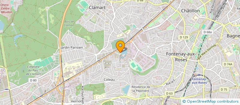 localisation de l'entreprise MONSIEUR FRANCOIS HALIER à CLAMART