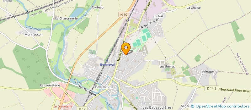 localisation de l'entreprise MONSIEUR FRANCOIS HAMET à BOUVILLE