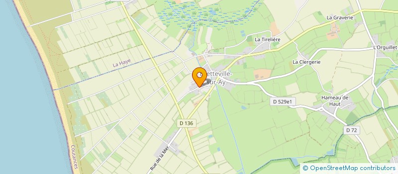 localisation de l'entreprise MONSIEUR FRANCOIS HAMET  BRETTEVILLE-SUR-AY