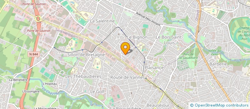 localisation de l'entreprise MONSIEUR FRANCOIS HAMON à ORVAULT