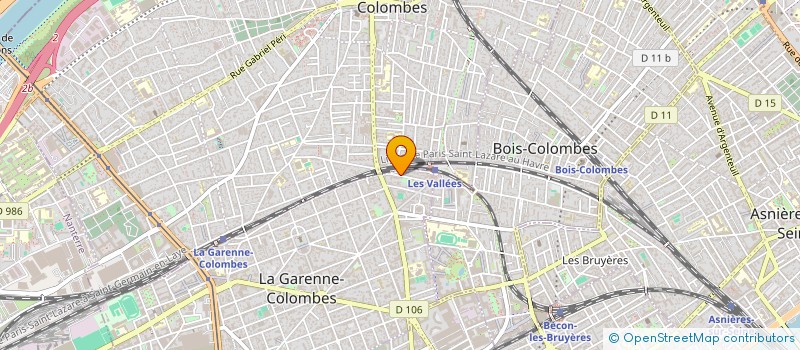 localisation de l'entreprise MONSIEUR FRANCOIS HAPPE à LA GARENNE-COLOMBES
