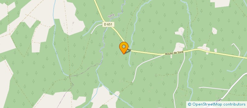 localisation de l'entreprise MONSIEUR FRANCOIS HARRIBEY  LUXEY