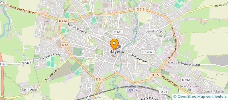 localisation de l'entreprise MONSIEUR FRANCOIS HASNE à BAYEUX