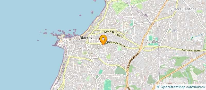 localisation de l'entreprise MONSIEUR FRANCOIS HAURET à BIARRITZ