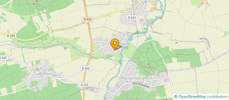 localisation de l'entreprise MONSIEUR FRANCOIS HAUSER  ODRATZHEIM