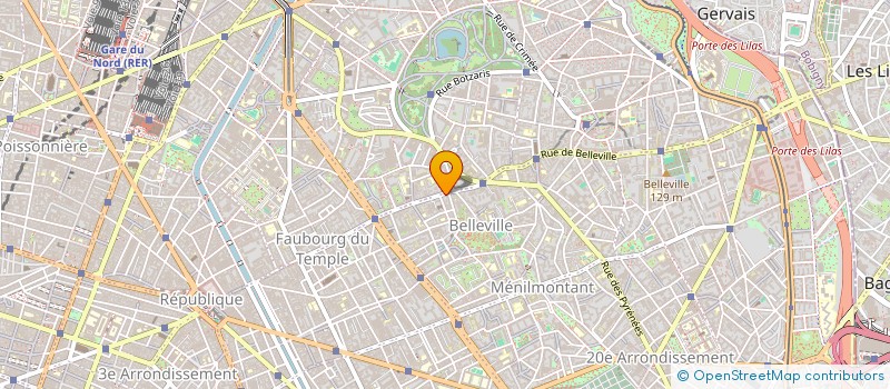 localisation de l'entreprise MONSIEUR FRANCOIS HEBERT  PARIS