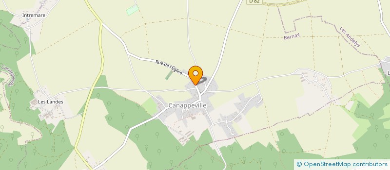 localisation de l'entreprise MONSIEUR FRANCOIS HEBERT  CANAPPEVILLE