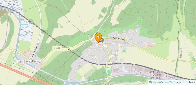 localisation de l'entreprise MONSIEUR FRANCOIS HECHT  FOUG