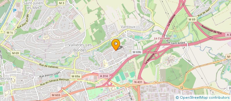 localisation de l'entreprise MONSIEUR FRANCOIS HEILIG  METZ