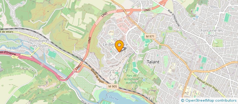 localisation de l'entreprise MONSIEUR FRANCOIS HEITZMANN  TALANT