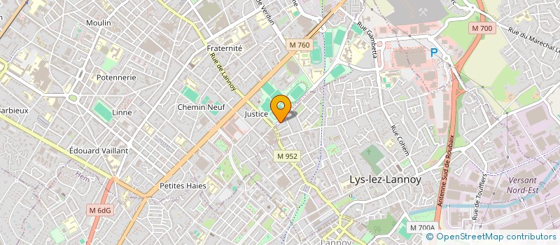 localisation de l'entreprise MONSIEUR FRANCOIS HELLIN  LYS-LEZ-LANNOY