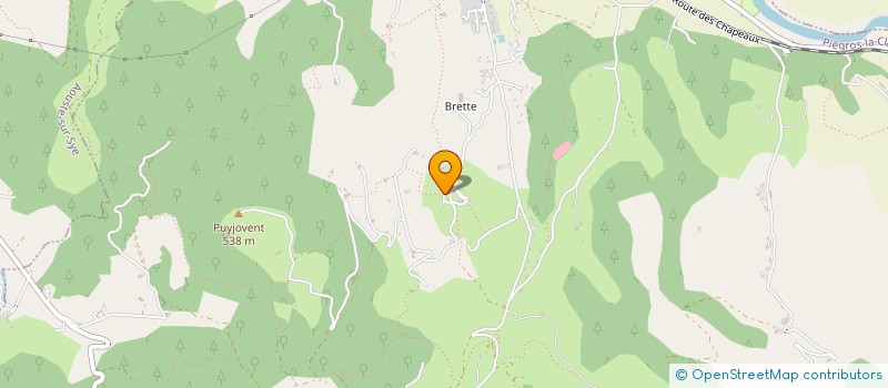 localisation de l'entreprise MONSIEUR FRANCOIS HENARD  PIEGROS-LA-CLASTRE