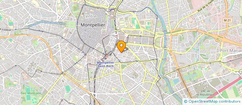 localisation de l'entreprise MONSIEUR FRANCOIS HENN à MONTPELLIER