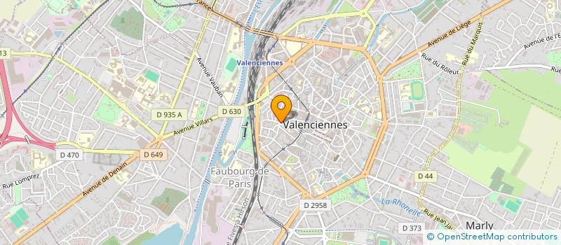 localisation de l'entreprise MONSIEUR FRANCOIS HENNART à VALENCIENNES