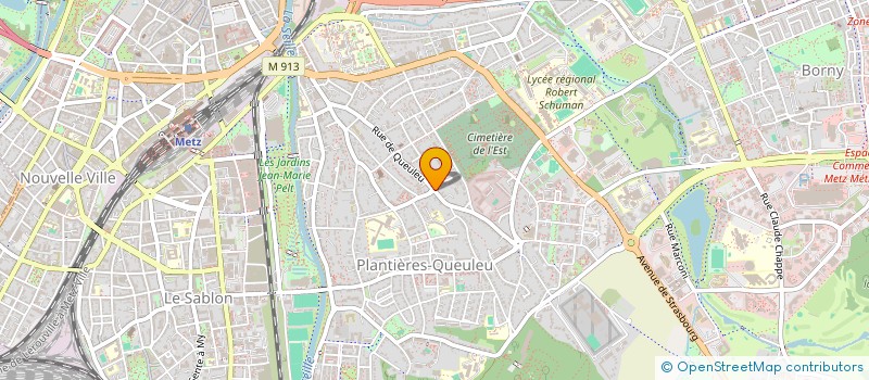 localisation de l'entreprise MONSIEUR FRANCOIS HENNEQUIN  METZ