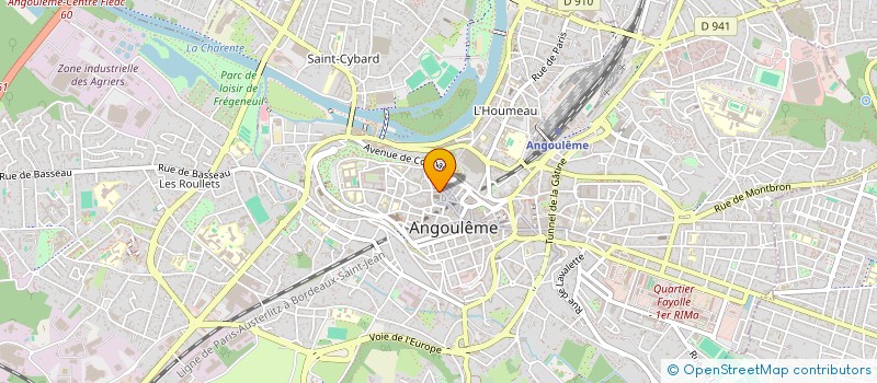 localisation de l'entreprise MONSIEUR FRANCOIS HENNINGER à ANGOULEME
