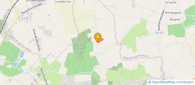 localisation de l'entreprise MONSIEUR FRANCOIS HENRI LANDAUER  VERRIERES-EN-ANJOU