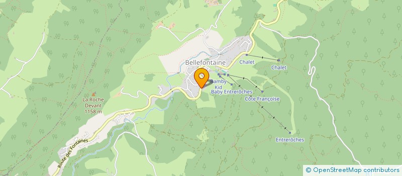 localisation de l'entreprise MONSIEUR FRANCOIS-HENRI LOERCH  BELLEFONTAINE