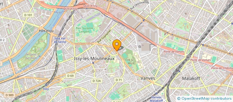 localisation de l'entreprise MONSIEUR FRANCOIS HENRY à ISSY-LES-MOULINEAUX