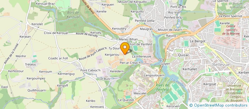 localisation de l'entreprise MONSIEUR FRANCOIS HENRY  GUILERS