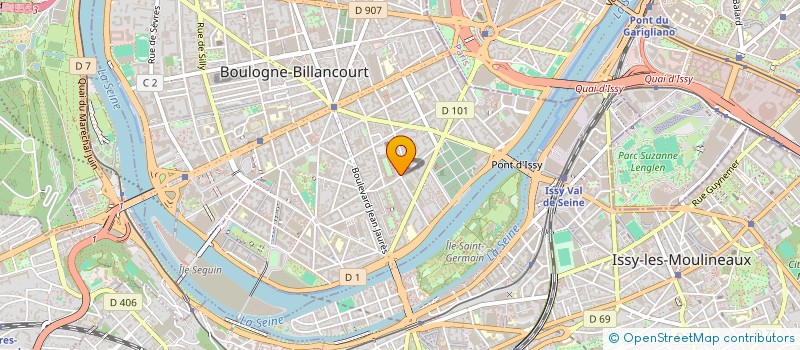 localisation de l'entreprise MONSIEUR FRANCOIS HERAIL à BOULOGNE-BILLANCOURT