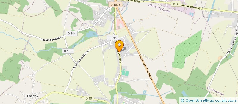 localisation de l'entreprise MONSIEUR FRANCOIS HERBEPIN  CREYS-MEPIEU