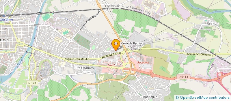 localisation de l'entreprise MONSIEUR FRANCOIS HERNANDEZ à CARCASSONNE