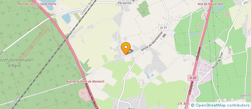 localisation de l'entreprise MONSIEUR FRANCOIS HERVE  BRESSOLS