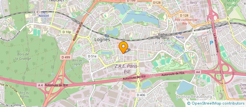 localisation de l'entreprise MONSIEUR FRANCOIS HERVIEUX à LOGNES