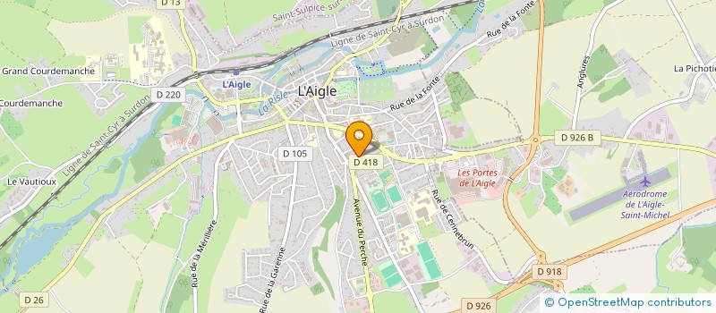 localisation de l'entreprise MONSIEUR FRANCOIS HEYNDRICKX à L'AIGLE