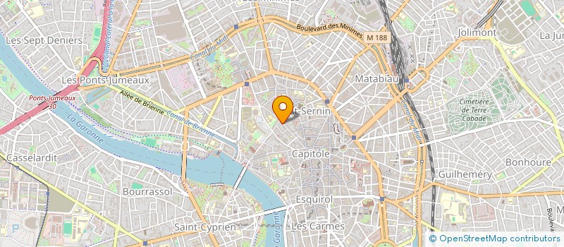 localisation de l'entreprise MONSIEUR FRANCOIS HIRTZ à TOULOUSE