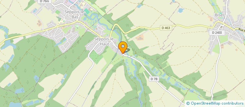 localisation de l'entreprise MONSIEUR FRANCOIS HIRTZLIN  SEPPOIS-LE-HAUT