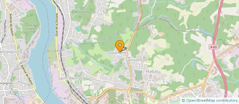 localisation de l'entreprise MONSIEUR FRANCOIS HOFF à BAYONNE