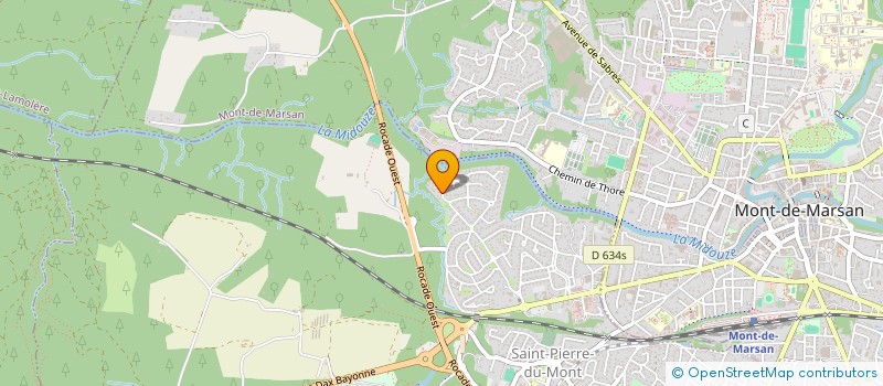 localisation de l'entreprise MONSIEUR FRANCOIS HOLLINGER  SAINT-PIERRE-DU-MONT