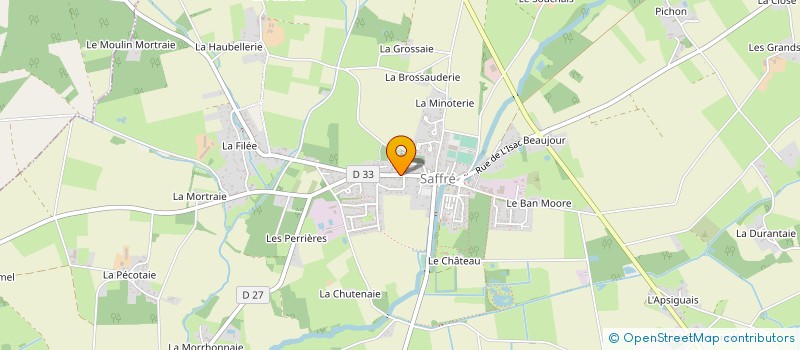 localisation de l'entreprise MONSIEUR FRANCOIS HORNEC  SAFFRE