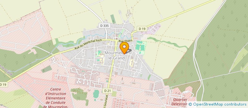 localisation de l'entreprise MONSIEUR FRANCOIS HOTTIAUX  MOURMELON-LE-GRAND