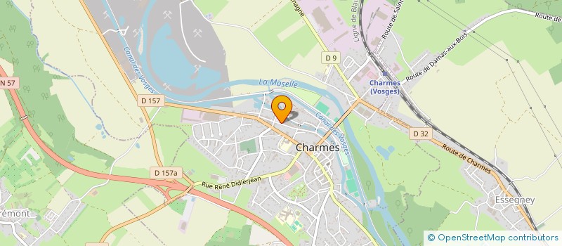 localisation de l'entreprise MONSIEUR FRANCOIS HOUOT à CHARMES