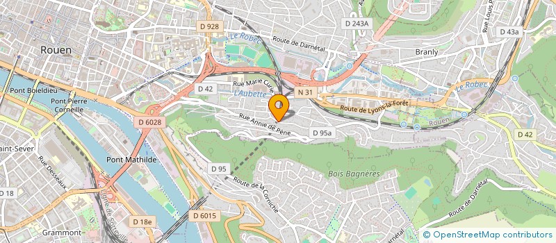 localisation de l'entreprise MONSIEUR FRANCOIS HOUSSET à ROUEN