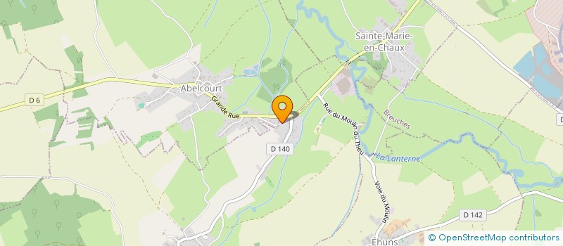 localisation de l'entreprise MONSIEUR FRANCOIS HOYON  VILLERS-LES-LUXEUIL