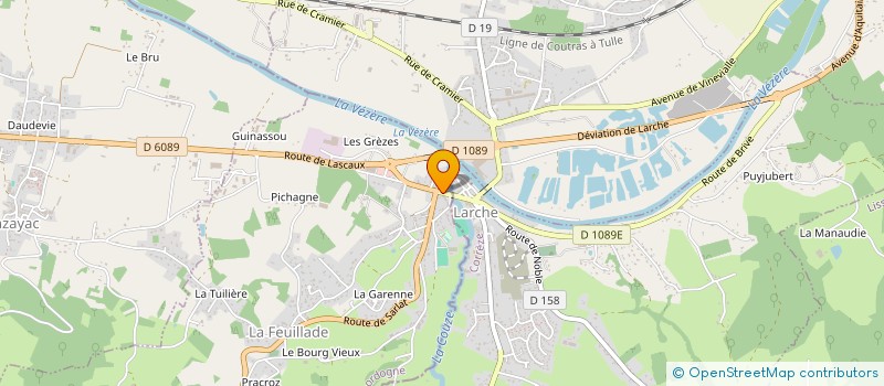 localisation de l'entreprise MONSIEUR FRANCOIS HUBERT  CHATRES