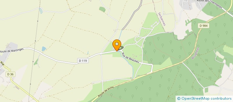 localisation de l'entreprise MONSIEUR FRANCOIS HUBSCH  BIOZAT