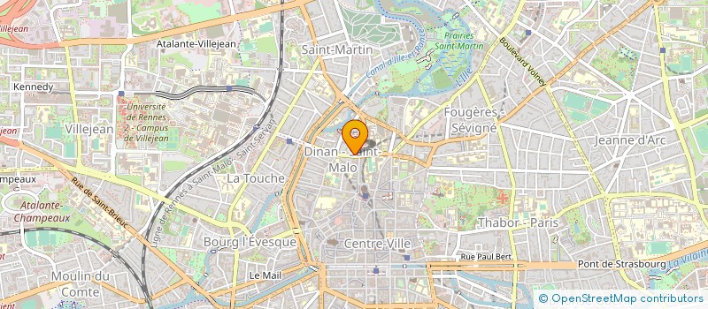 localisation de l'entreprise MONSIEUR FRANCOIS HUE  RENNES