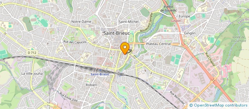 localisation de l'entreprise MONSIEUR FRANCOIS HUE à SAINT-BRIEUC