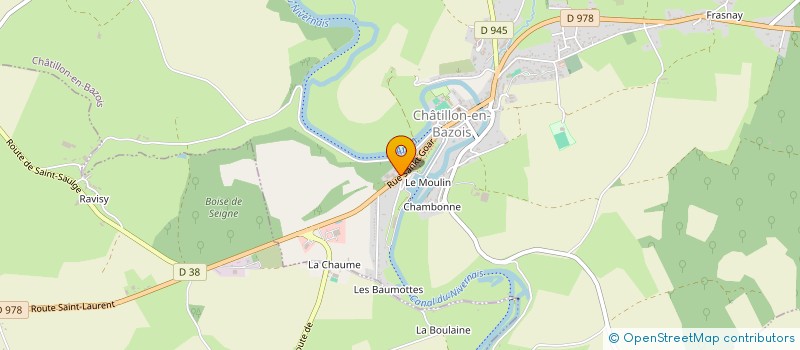 localisation de l'entreprise MONSIEUR FRANCOIS HUE à CHATILLON-EN-BAZOIS